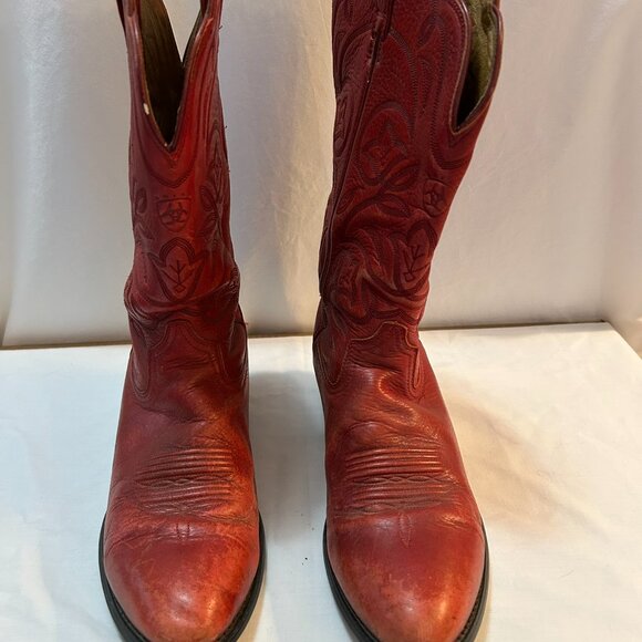 Ariat cowboy boots size 10 - Picture 2 of 15